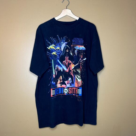 Vintage Star Wars Episode 1 Crazy T-Shirt - Picture 1 of 10
